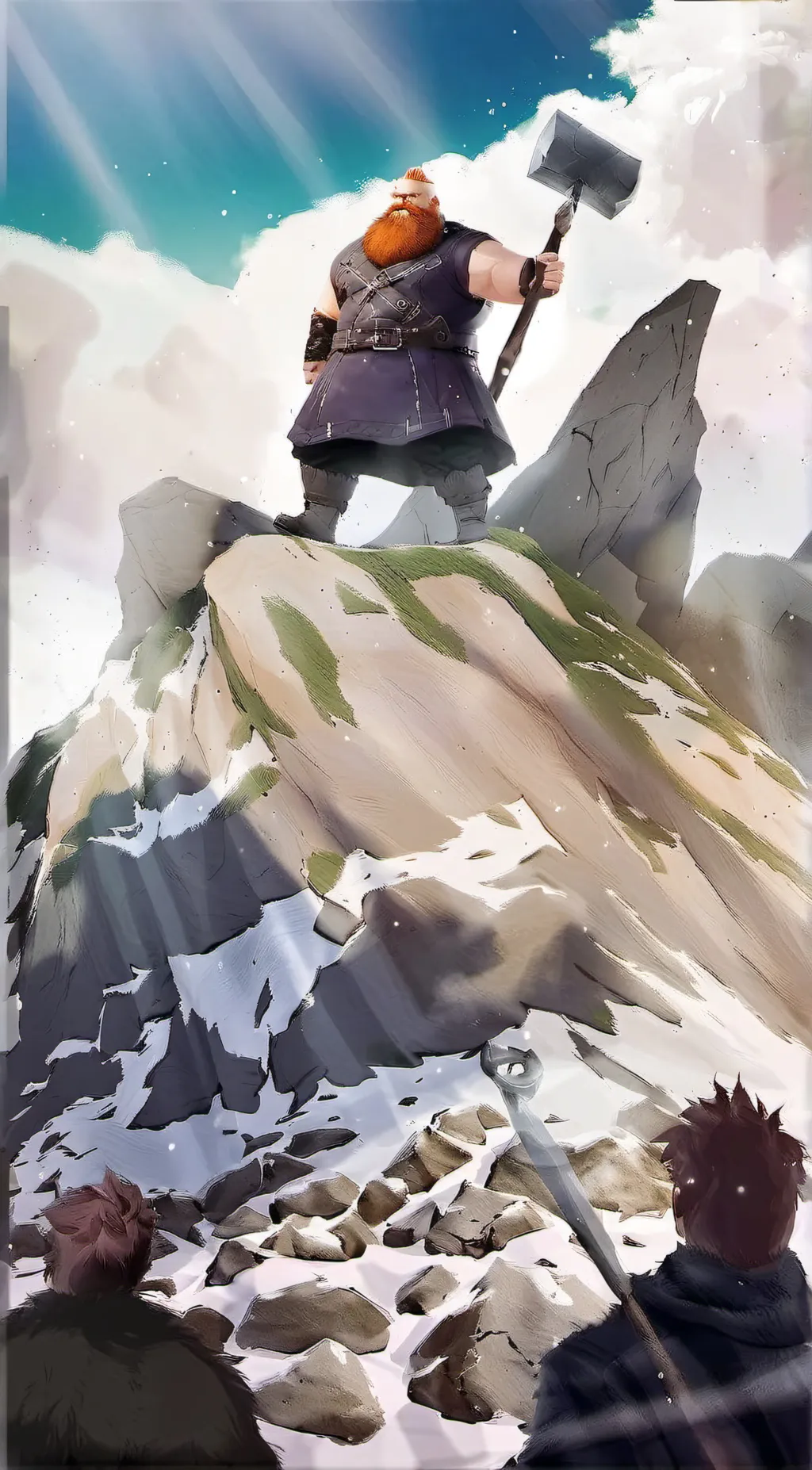 ai character: Uncle Bob 💅 background