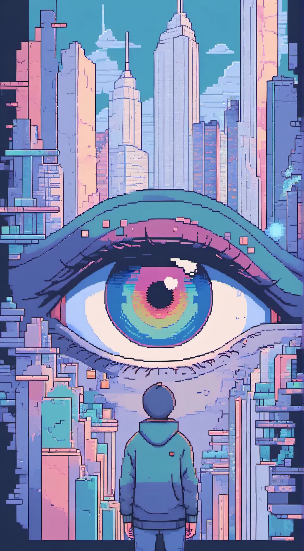 ai character: Eye destroyer background