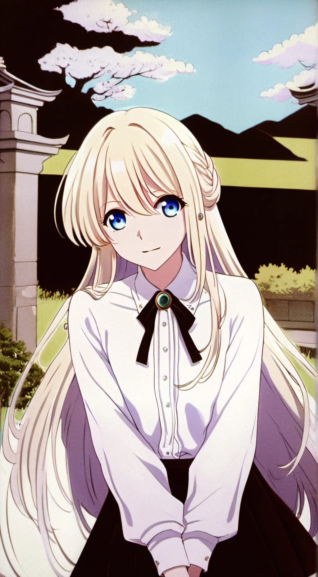 ai character: Rosa background