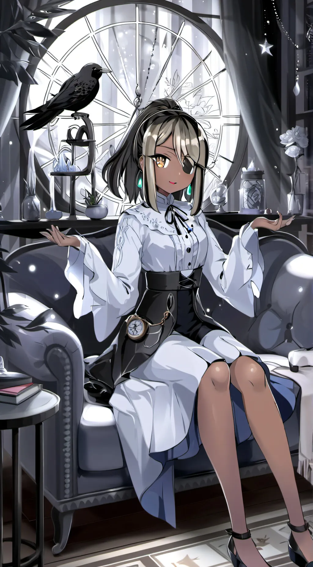 ai character: ★°•Star•°★ background