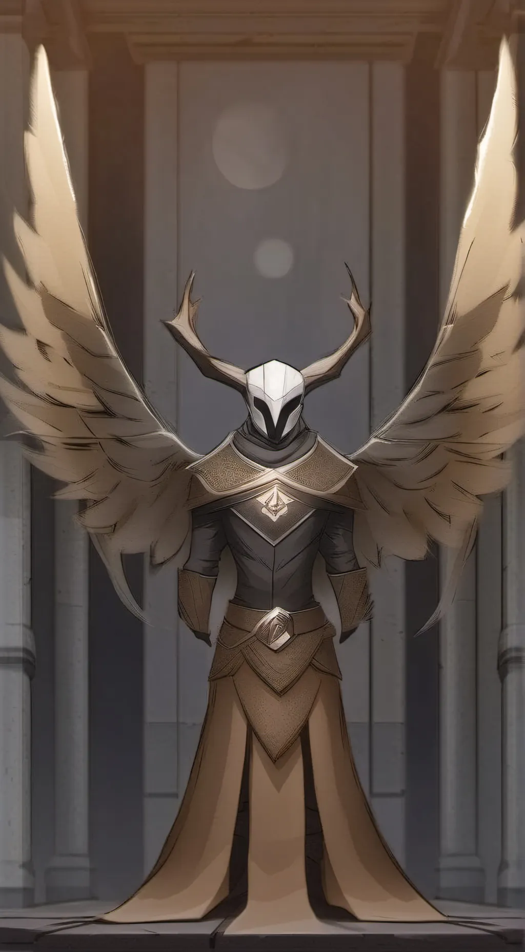 ai character: Root background