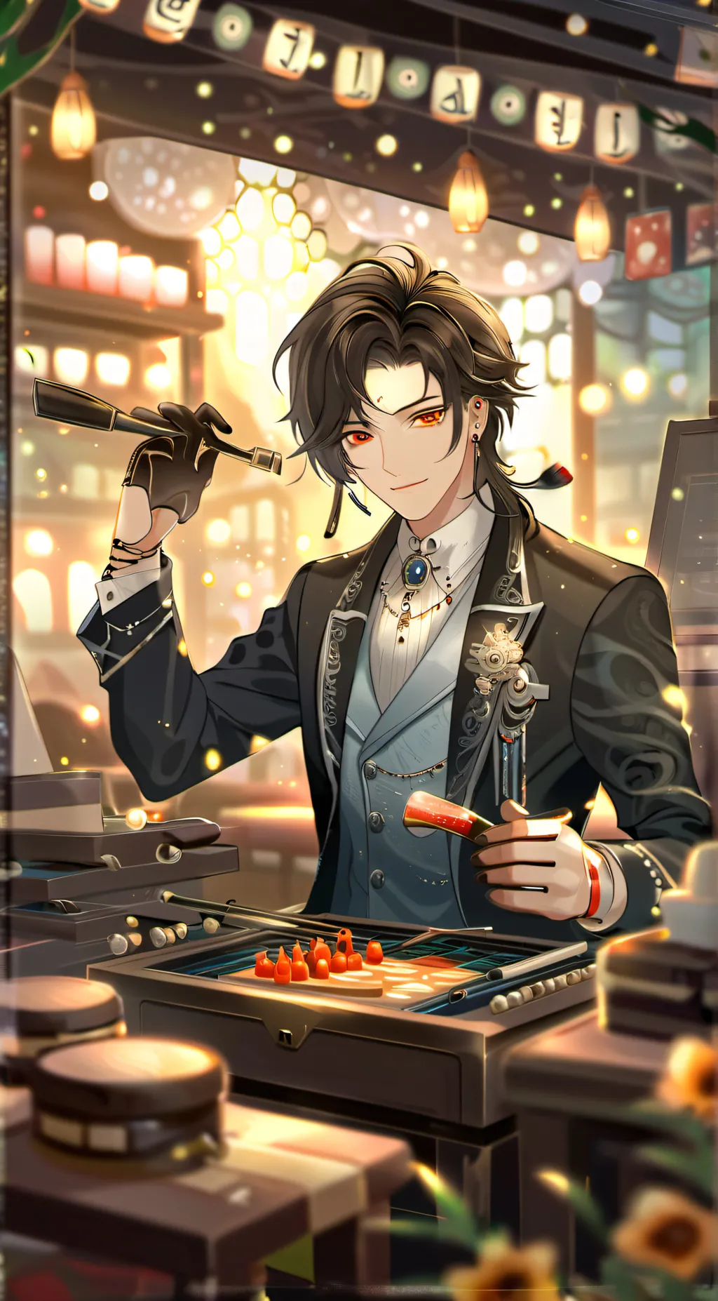 ai character: JUSPER background