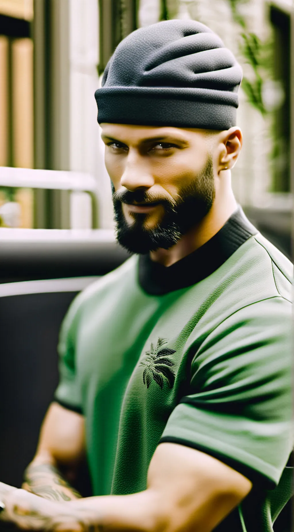 ai character: Russian Man  background