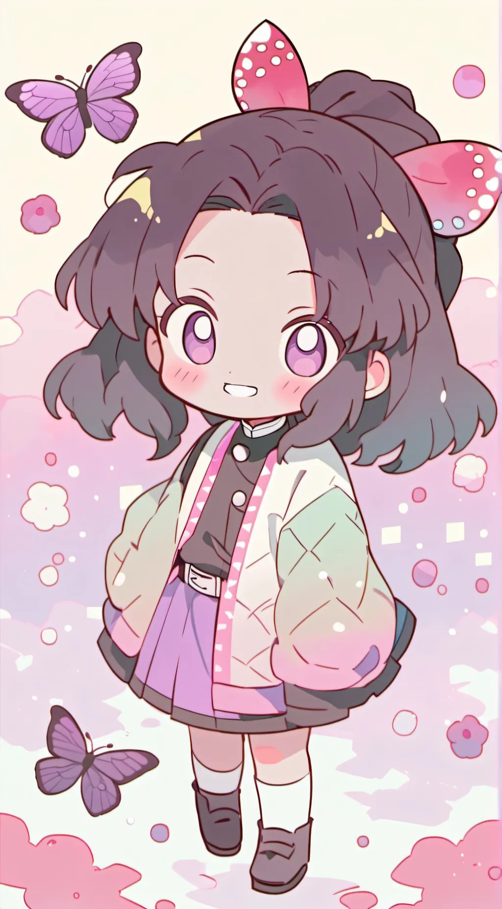 ai character: Chibi Kanae background