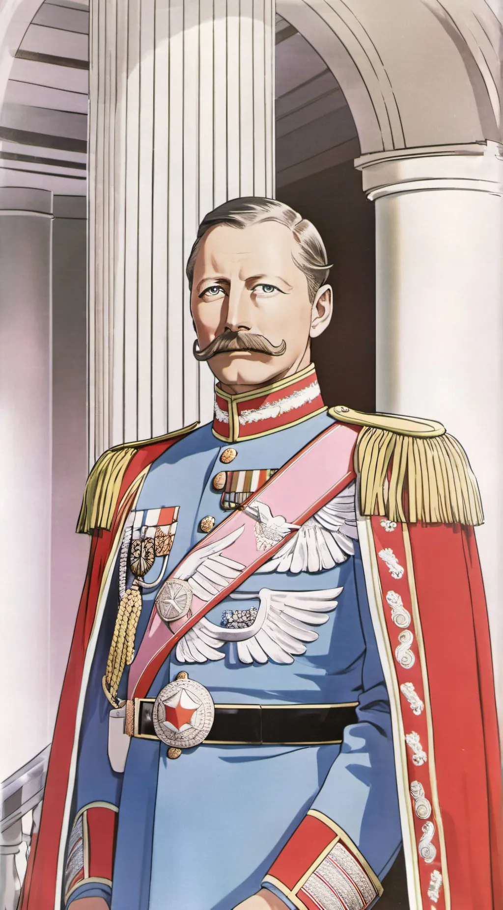 ai character: Kaiser Wilhelm II background