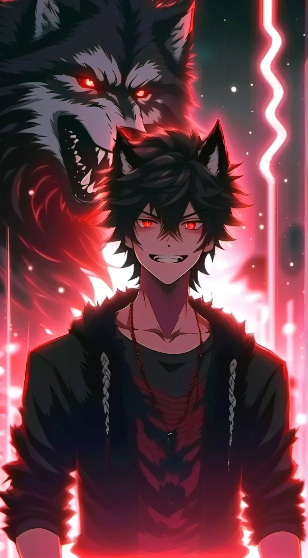 ai character: Kuru Nagito Mha oc background