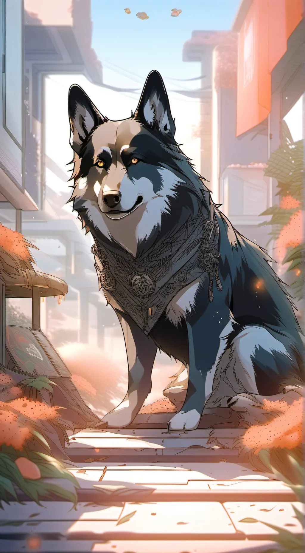 ai character: cherri bomb! background