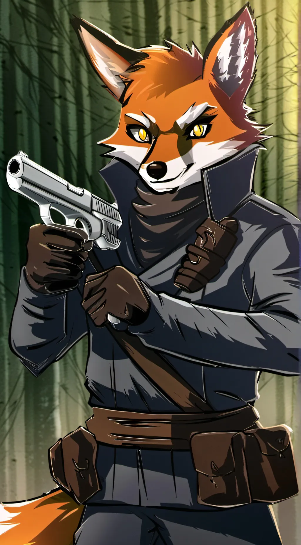 ai character: Isabella fox  background