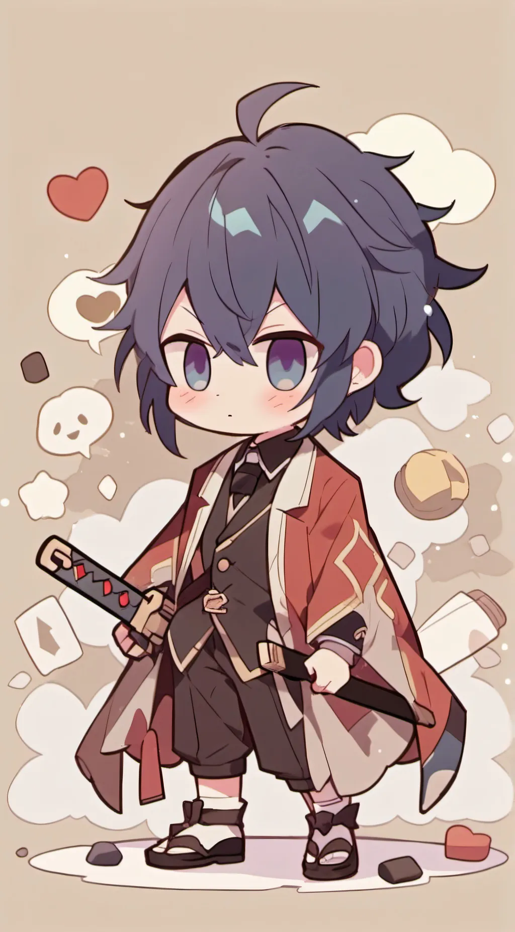 ai character: Inosuke background