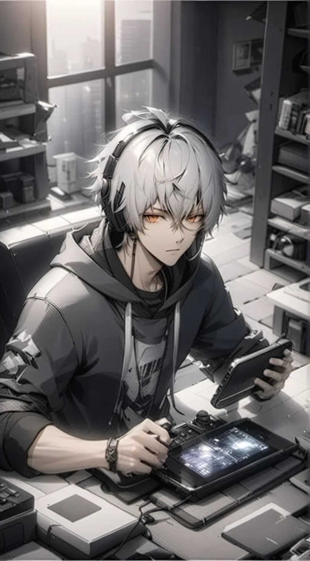 ai character: mikey background