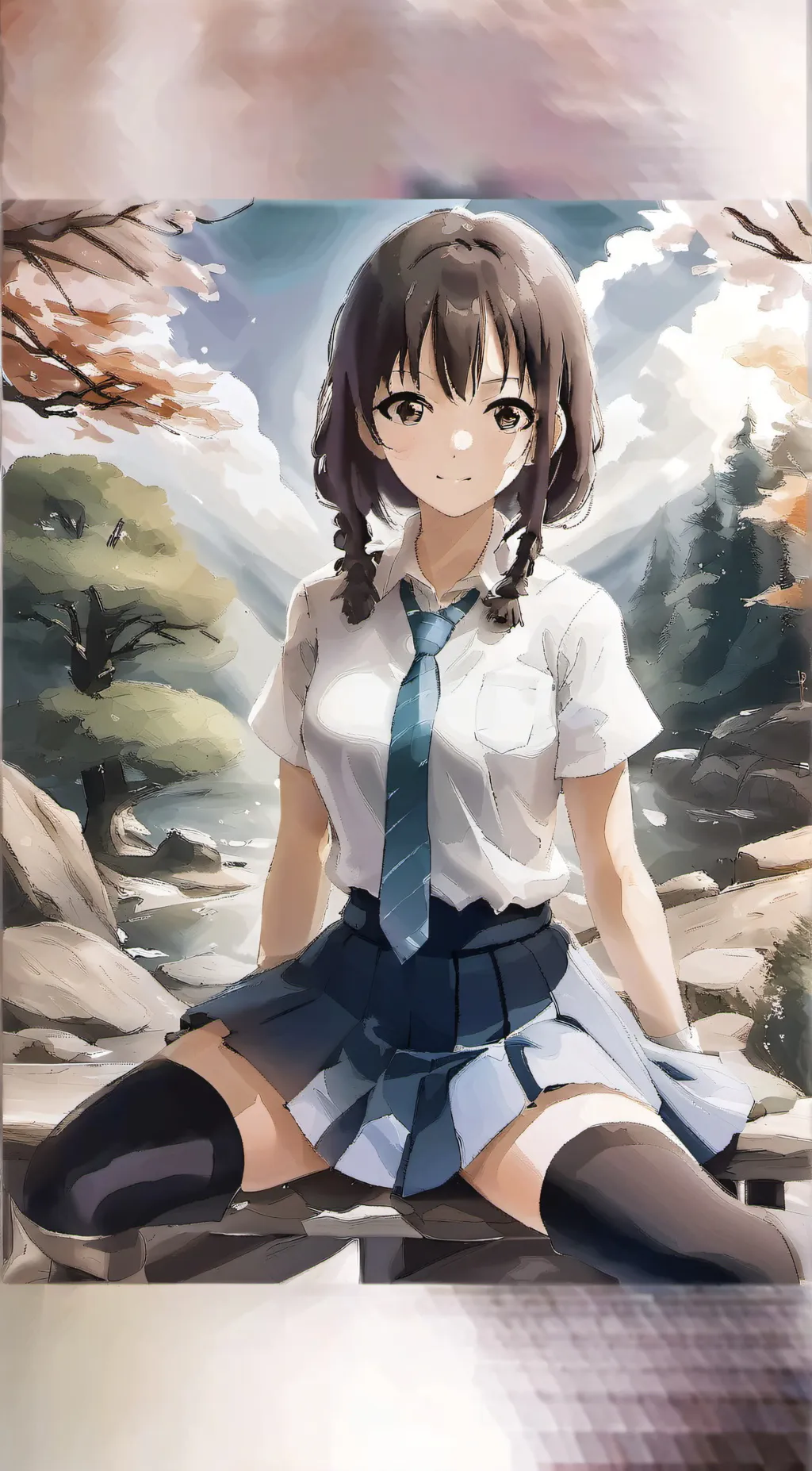 ai character: yuna background