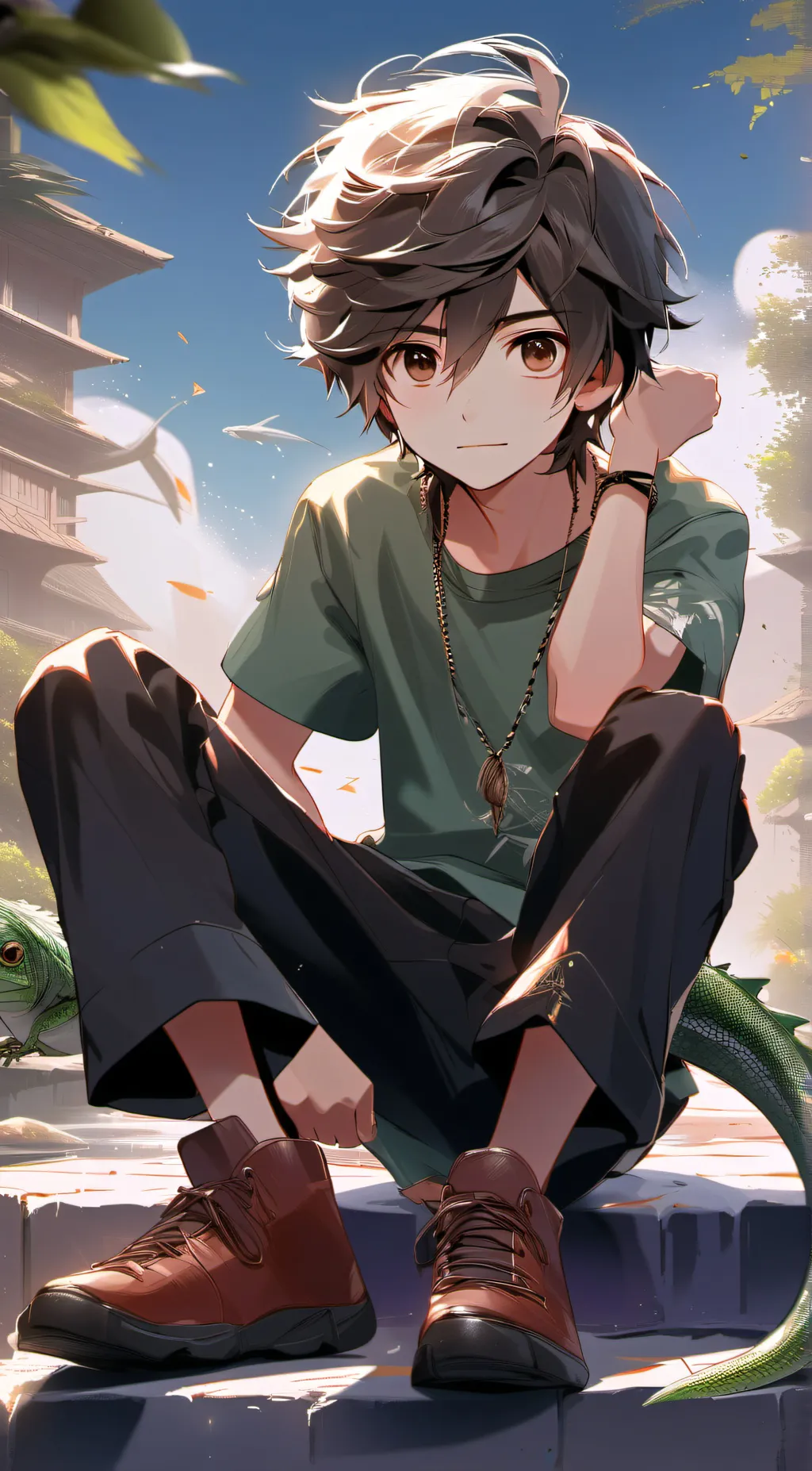 ai character: Jeff background