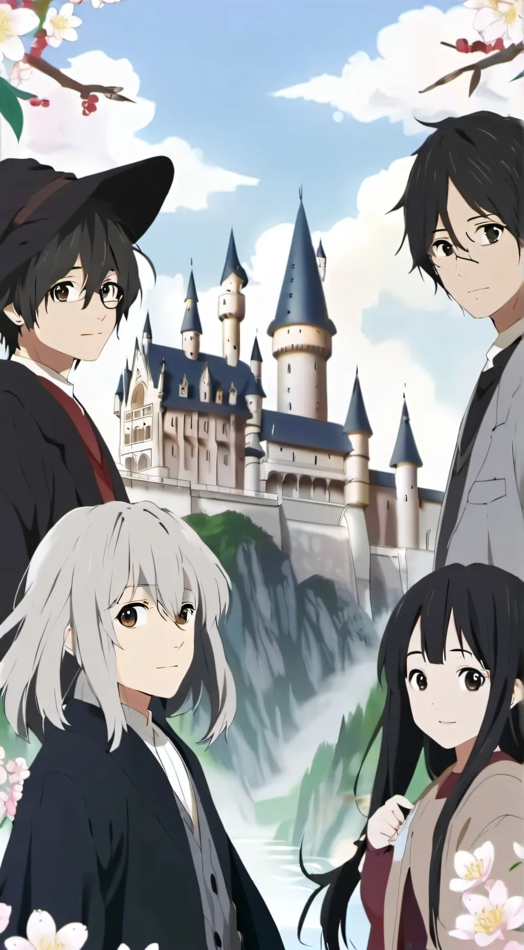 ai character: Official Hogwarts! background