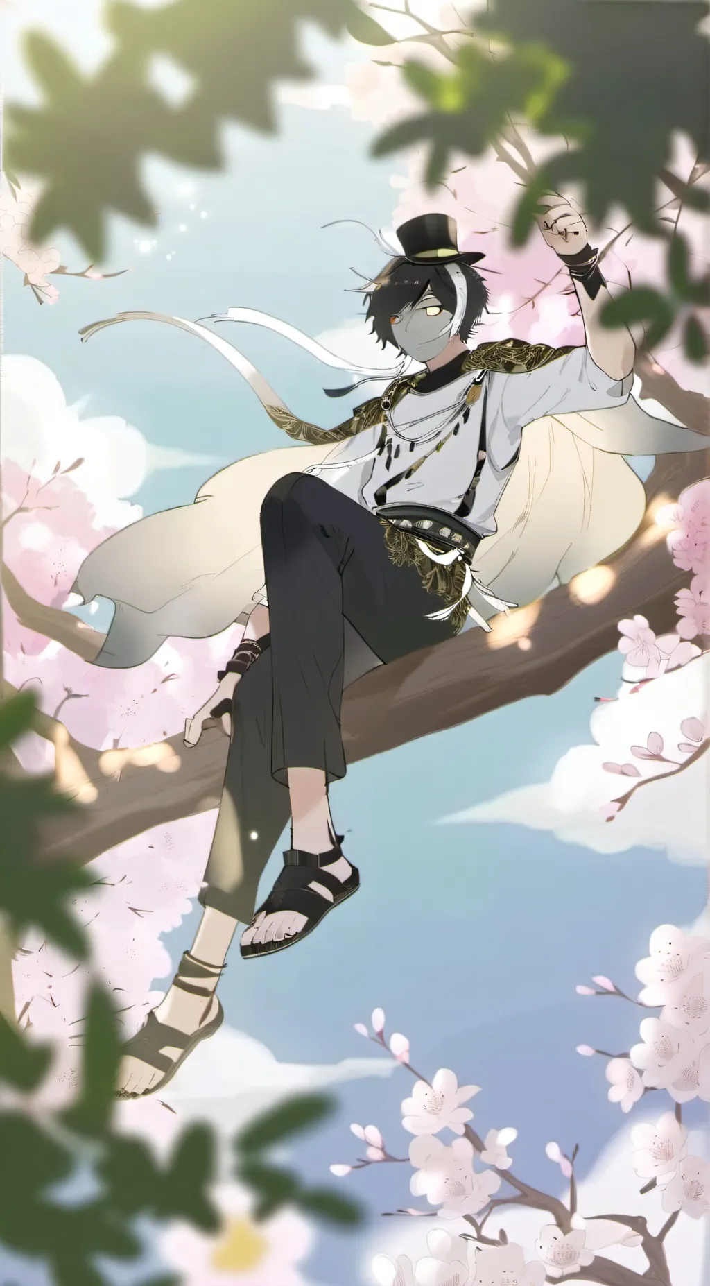 ai character: mark  background