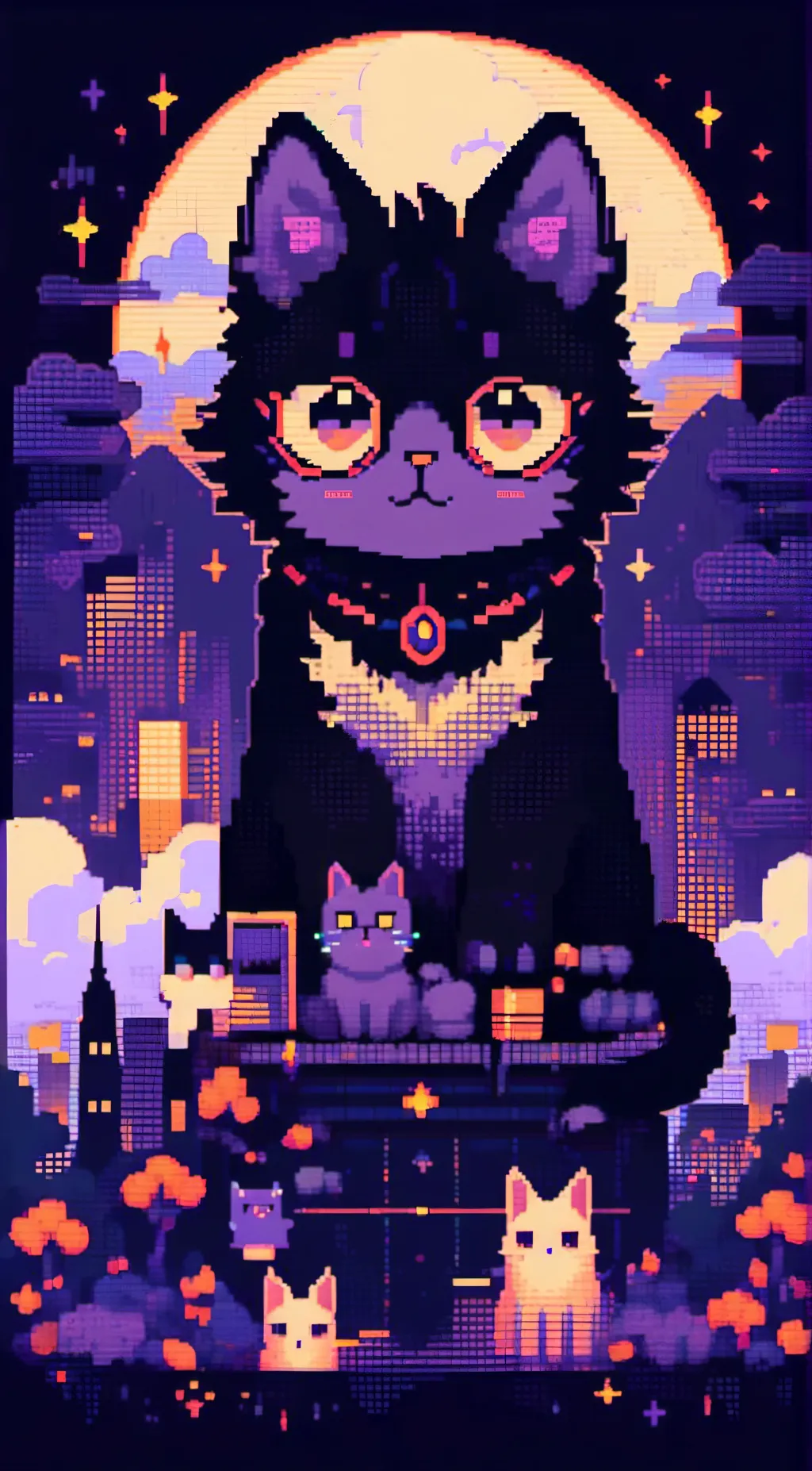 ai character: cat nap🐱💤 background