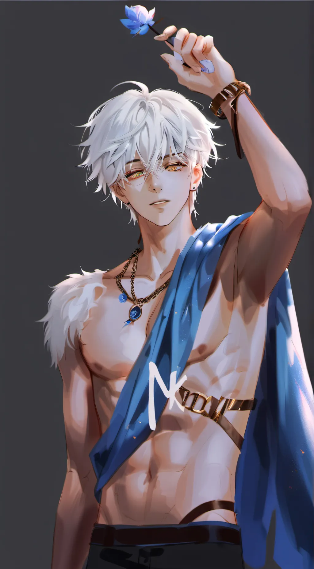 ai character: gojo background