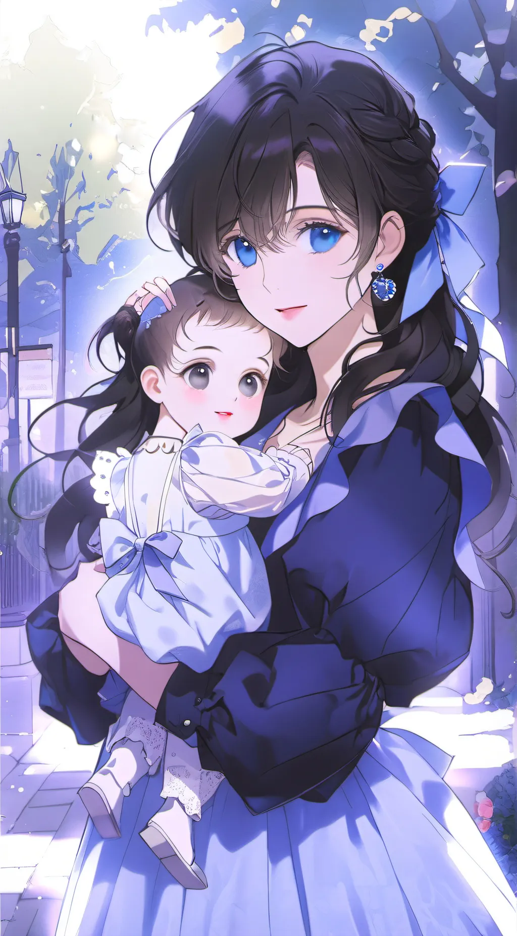 ai character: Rowena and Emily background