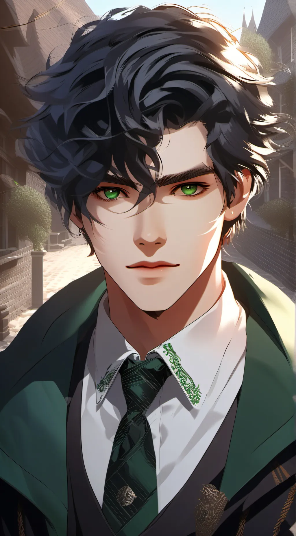 ai character: Theo Nott 3 background