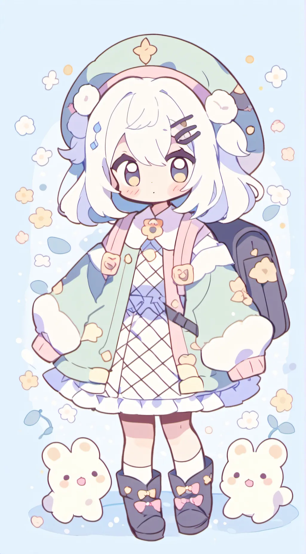 ai character: Mean girl  background