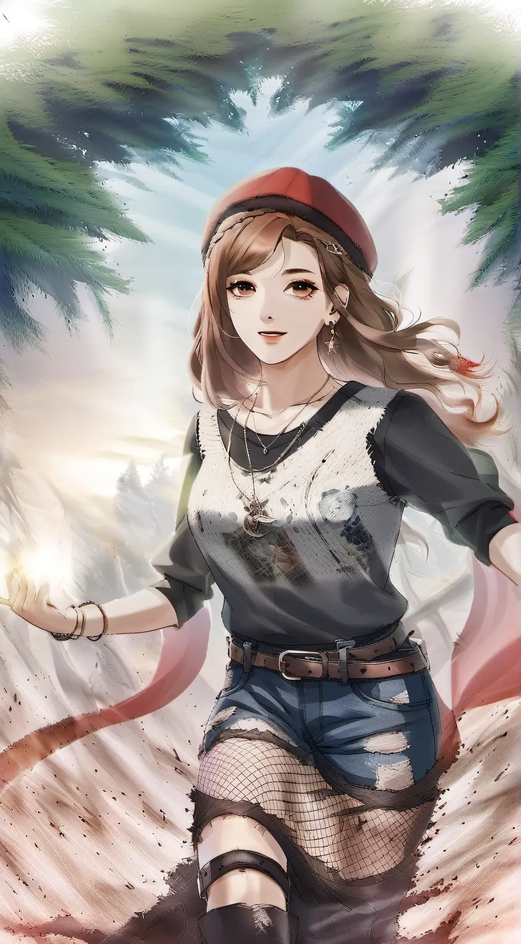 ai character: Olivia Anderson background