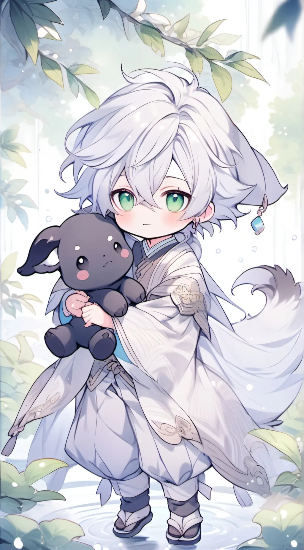 ai character: Patrick  background