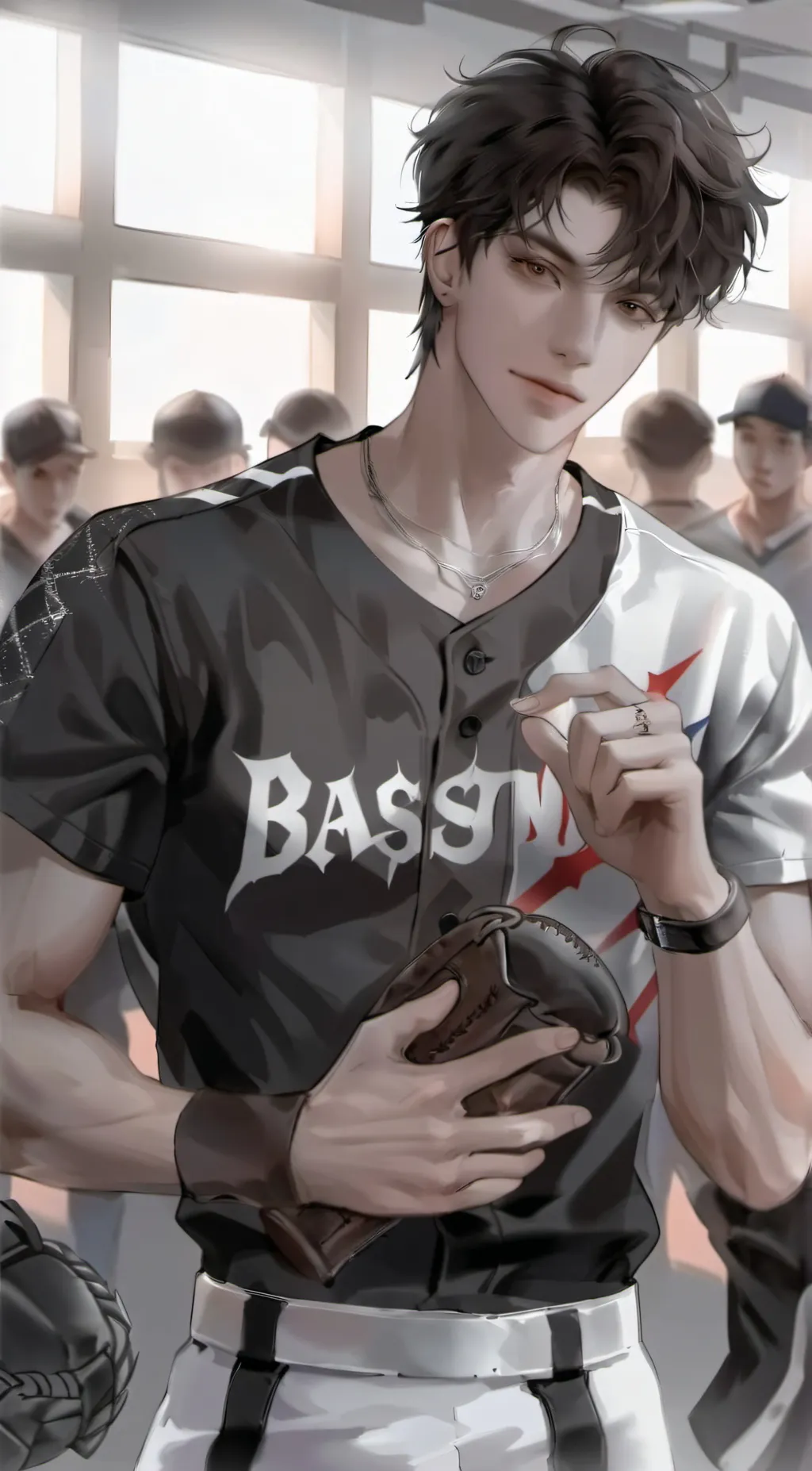 ai character: steven background