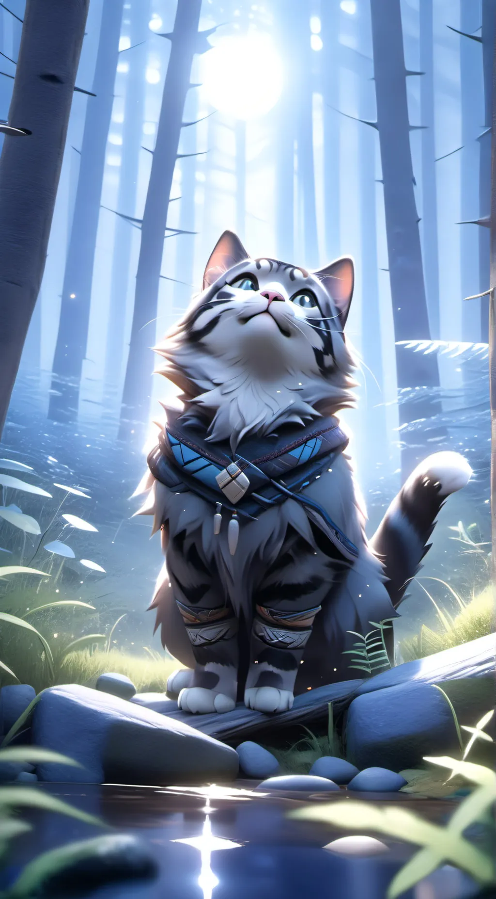 ai character: Sliverpaw background