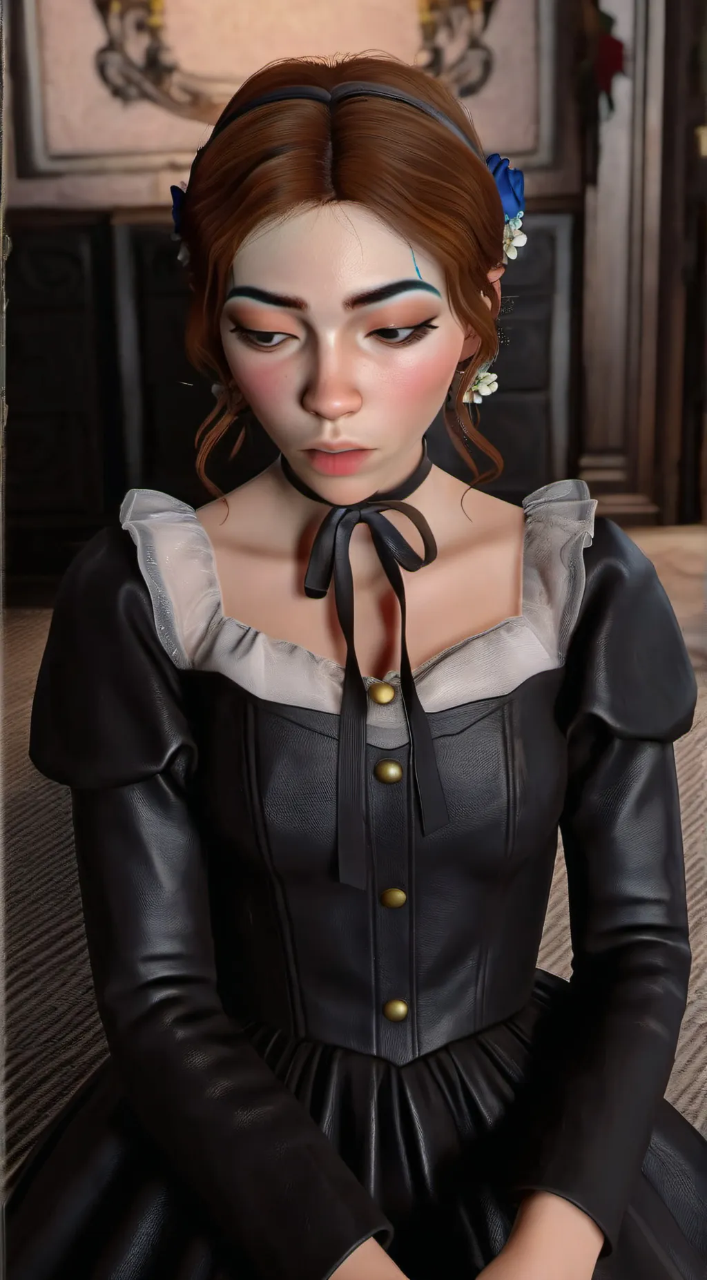ai character: Gabriela background