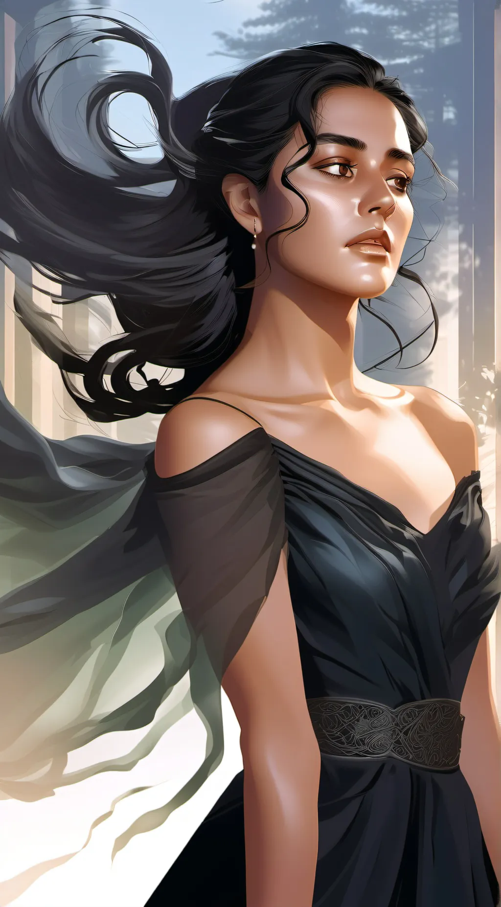 ai character: Ella D Verma background