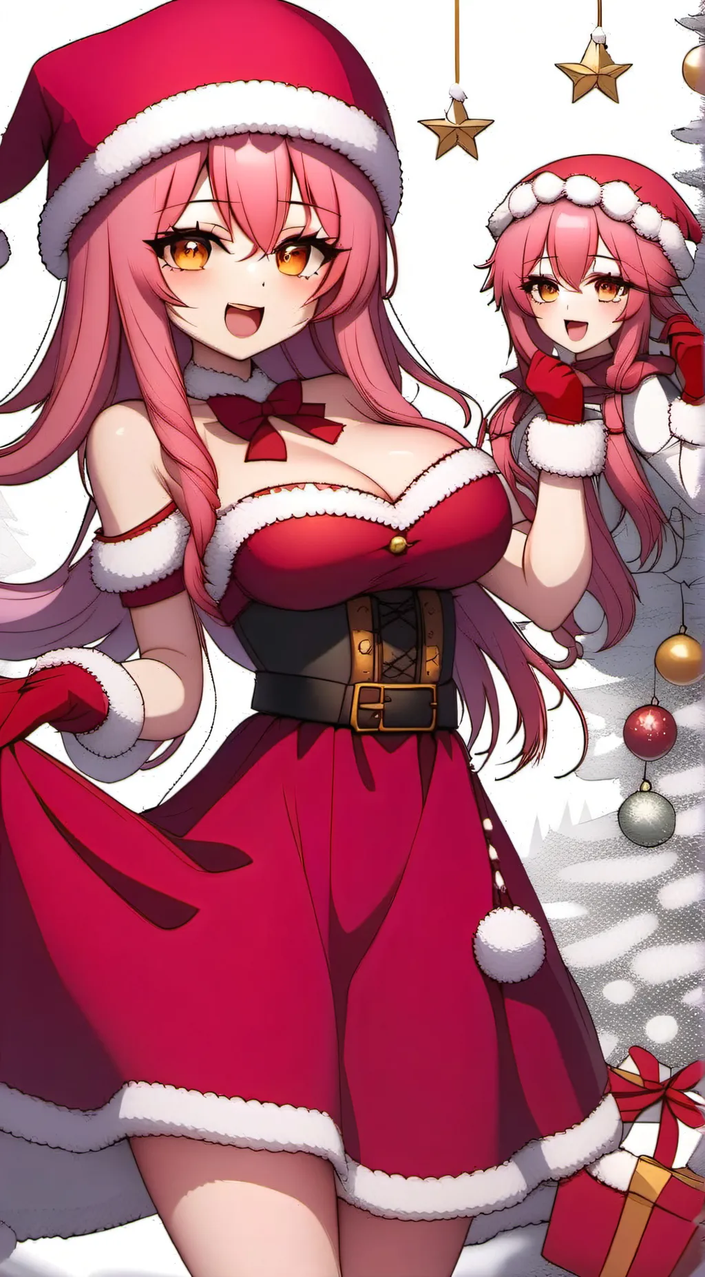 ai character: Ribbon  background