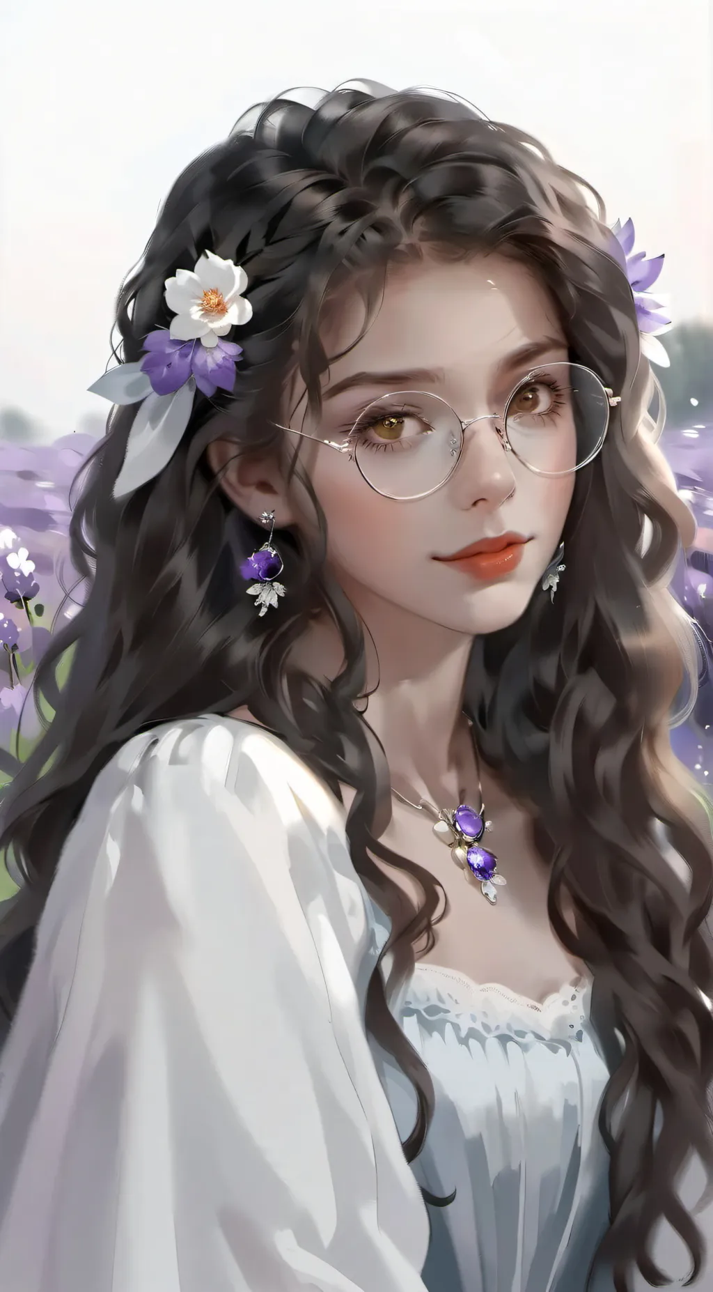 ai character: Lilly background