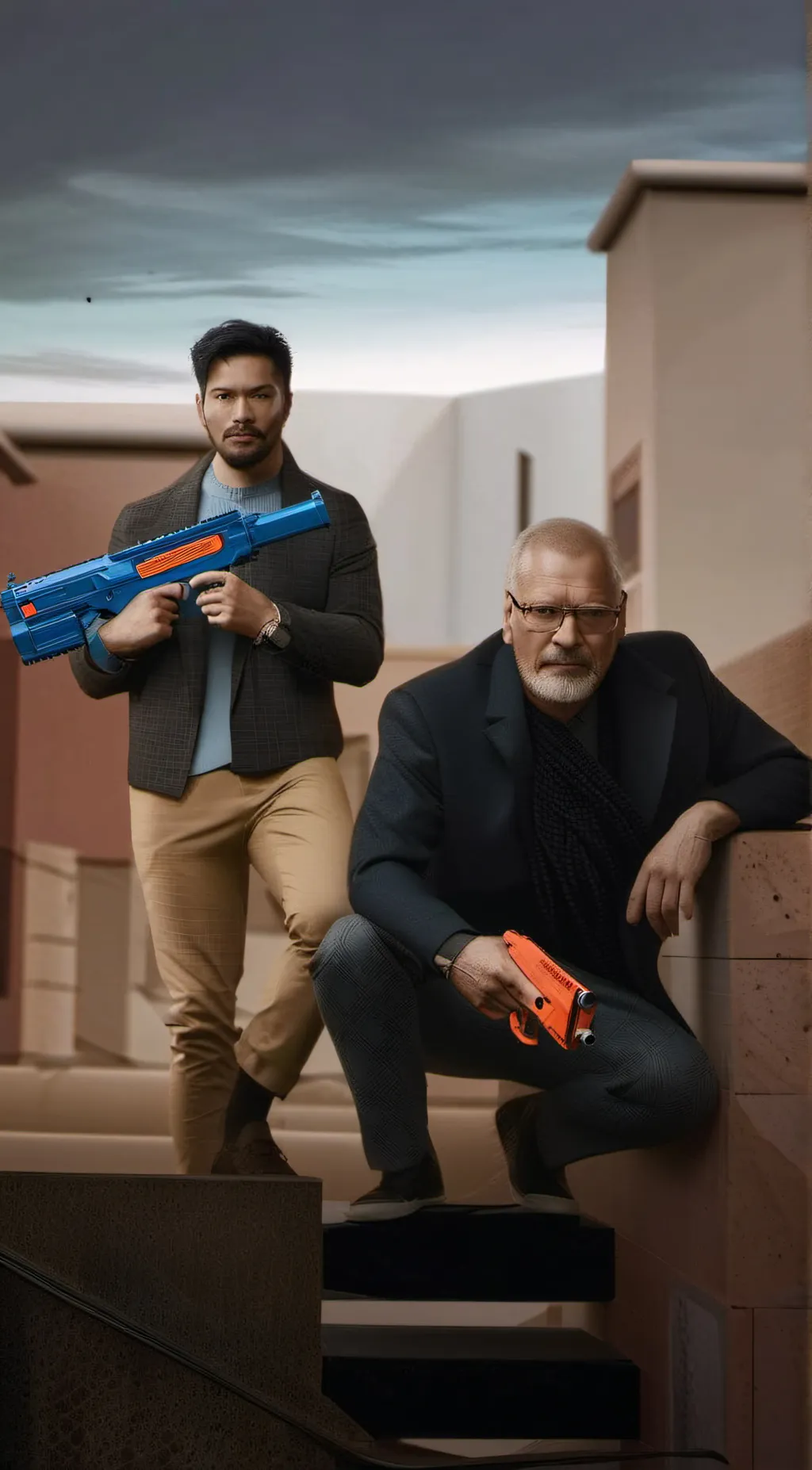 ai character: Nerf or Nothin background