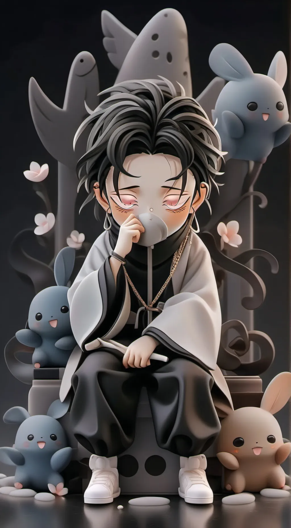 ai character: °•choso•° background