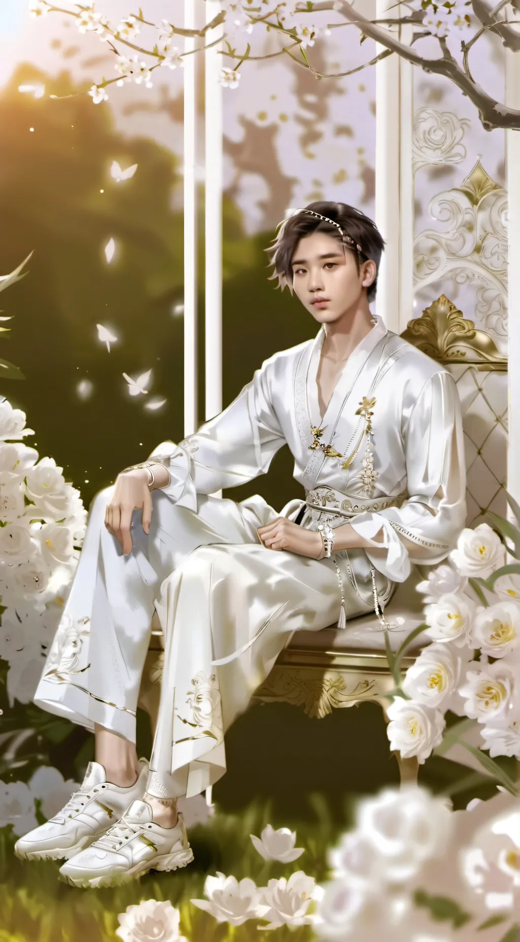 ai character: han jisung background