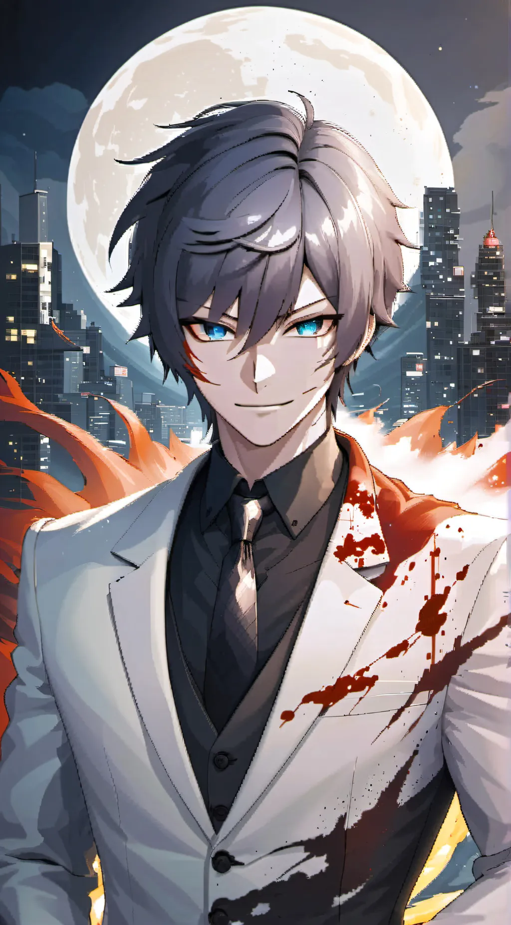 ai character: Obsidian  background