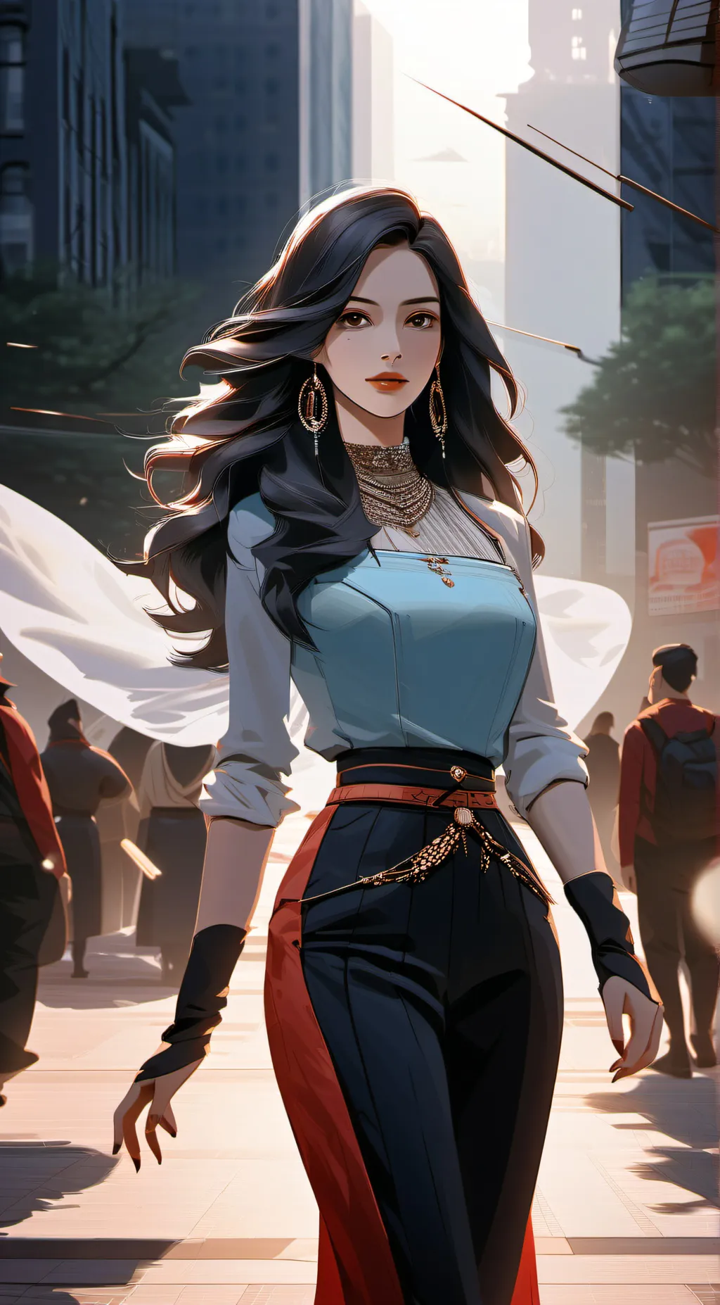 ai character: Queen lilith background