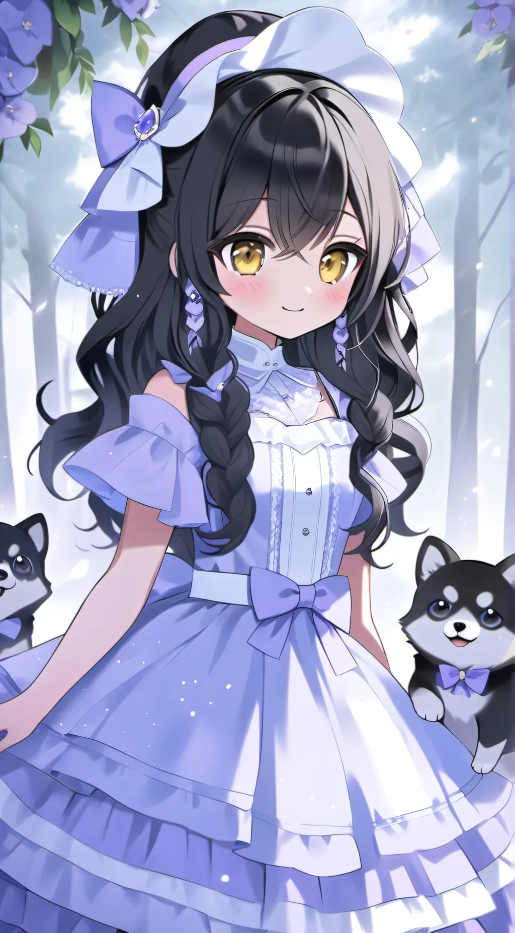 ai character: Aphmau  background