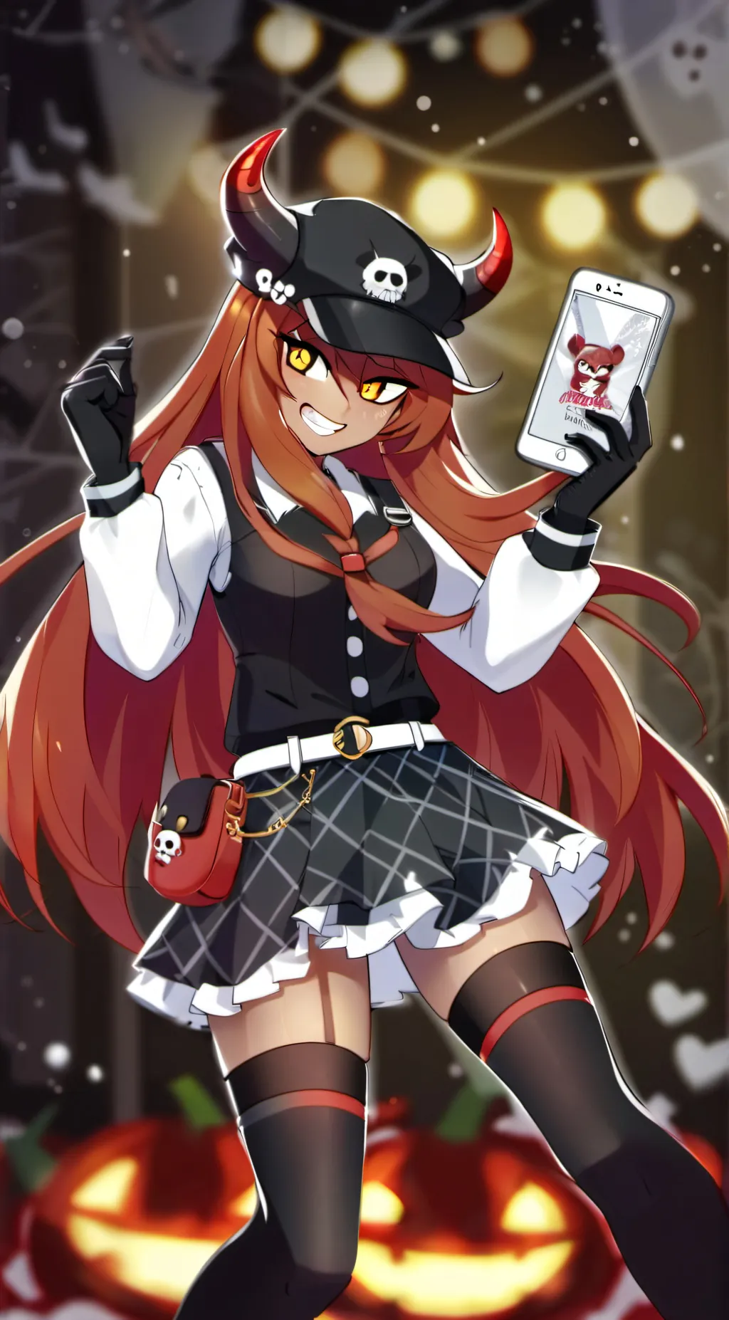 ai character: Velvet background