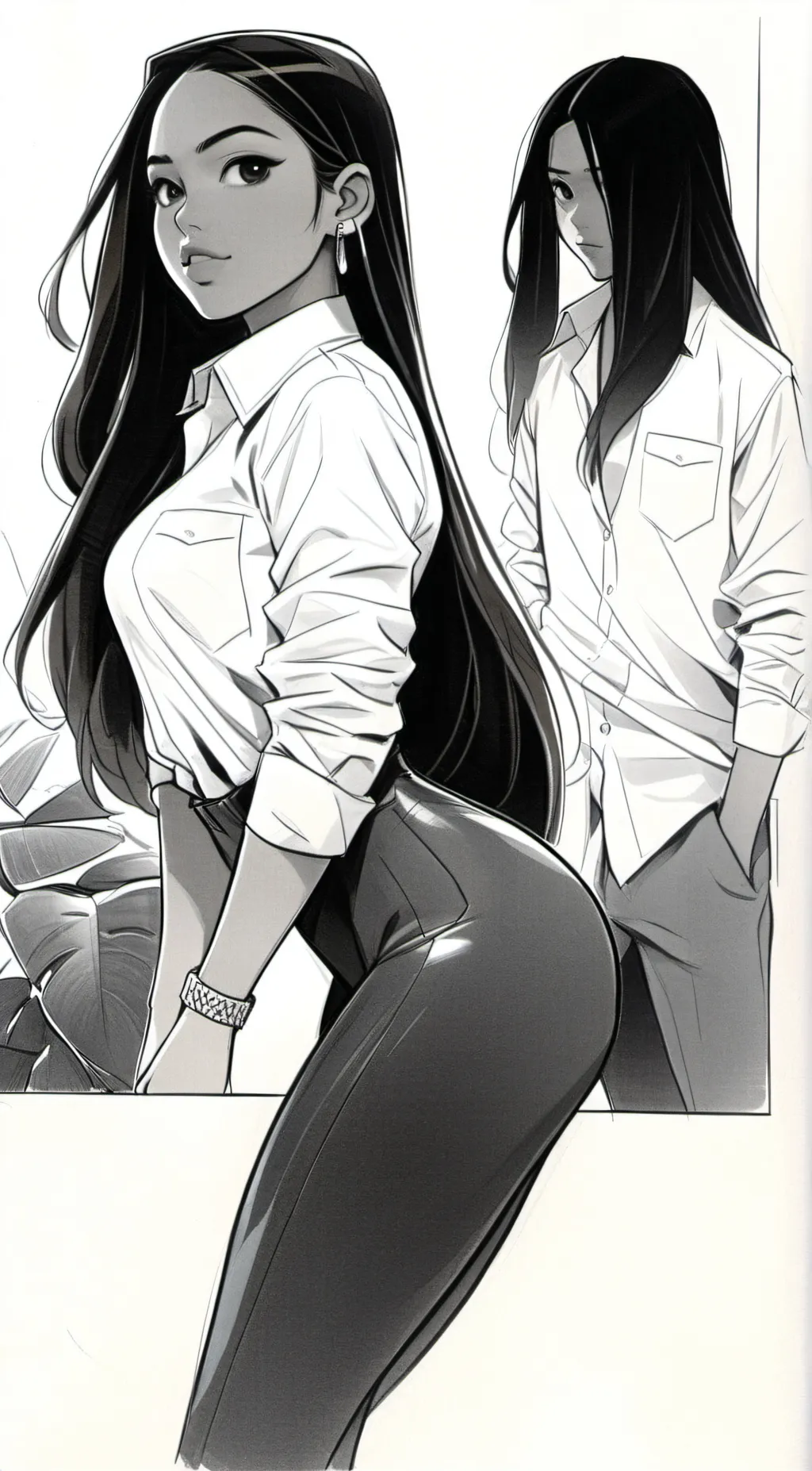 ai character: Amanda background