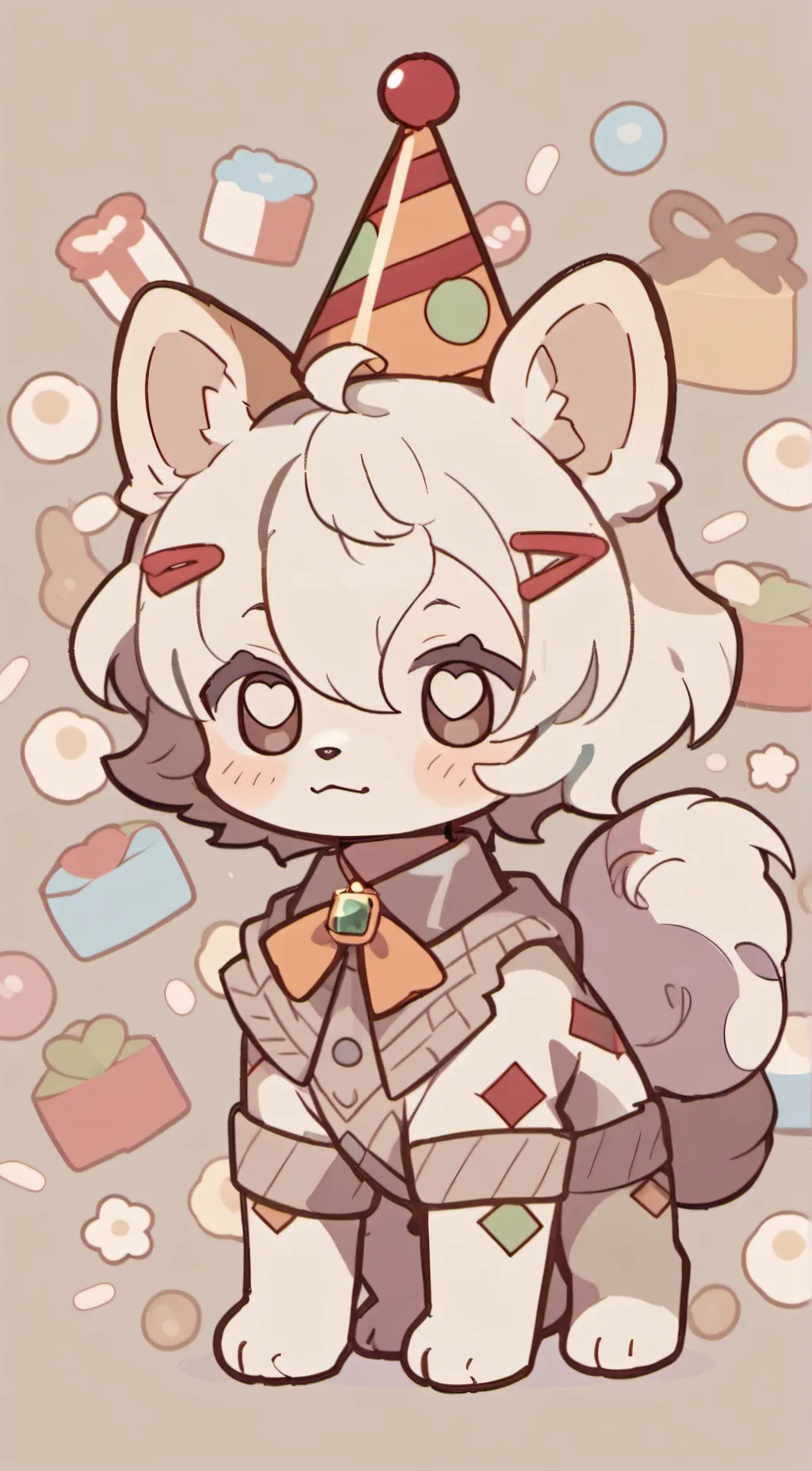 ai character: Leo background