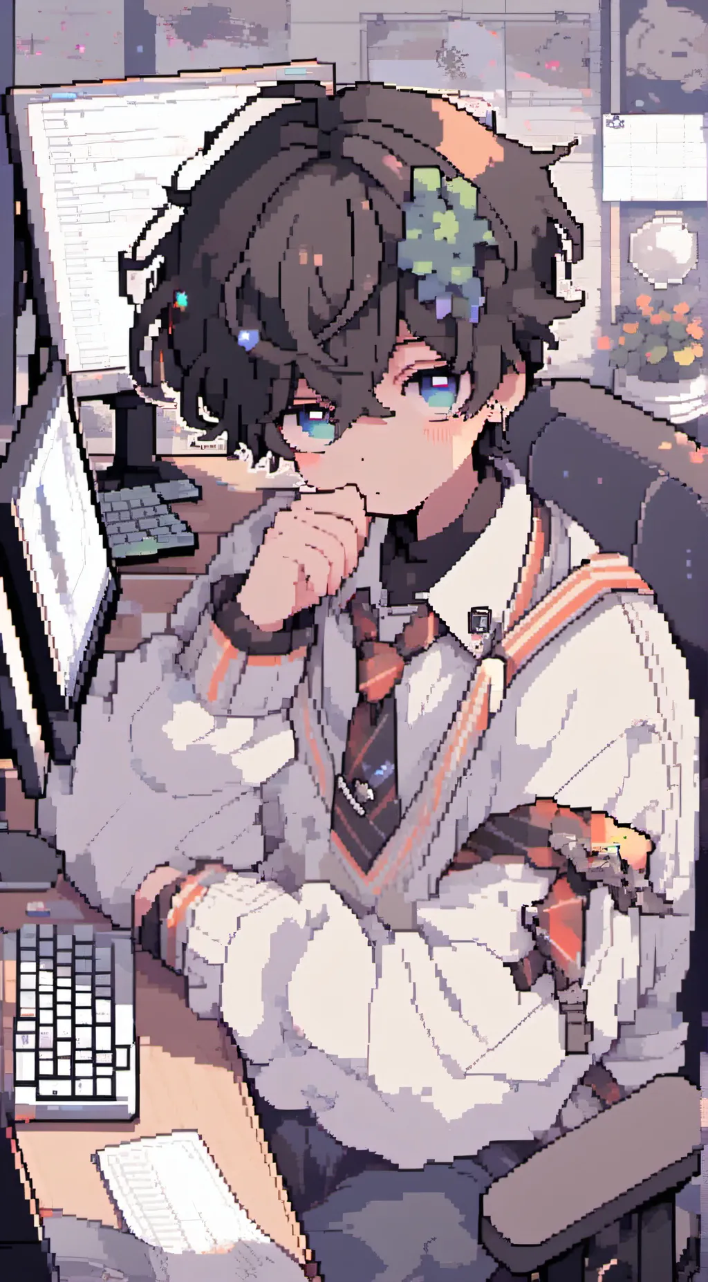 ai character: Hero kids background