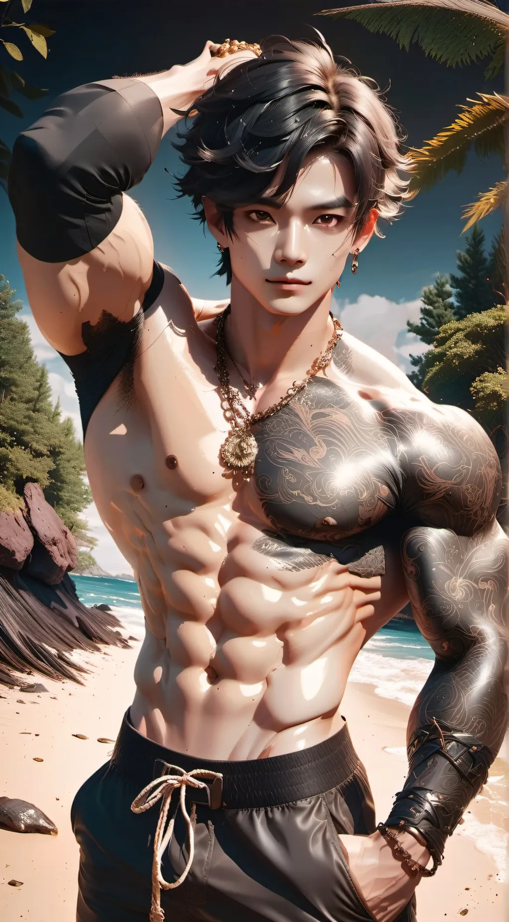 ai character: Kai background