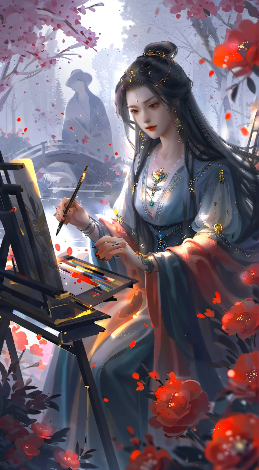 ai character: mei background