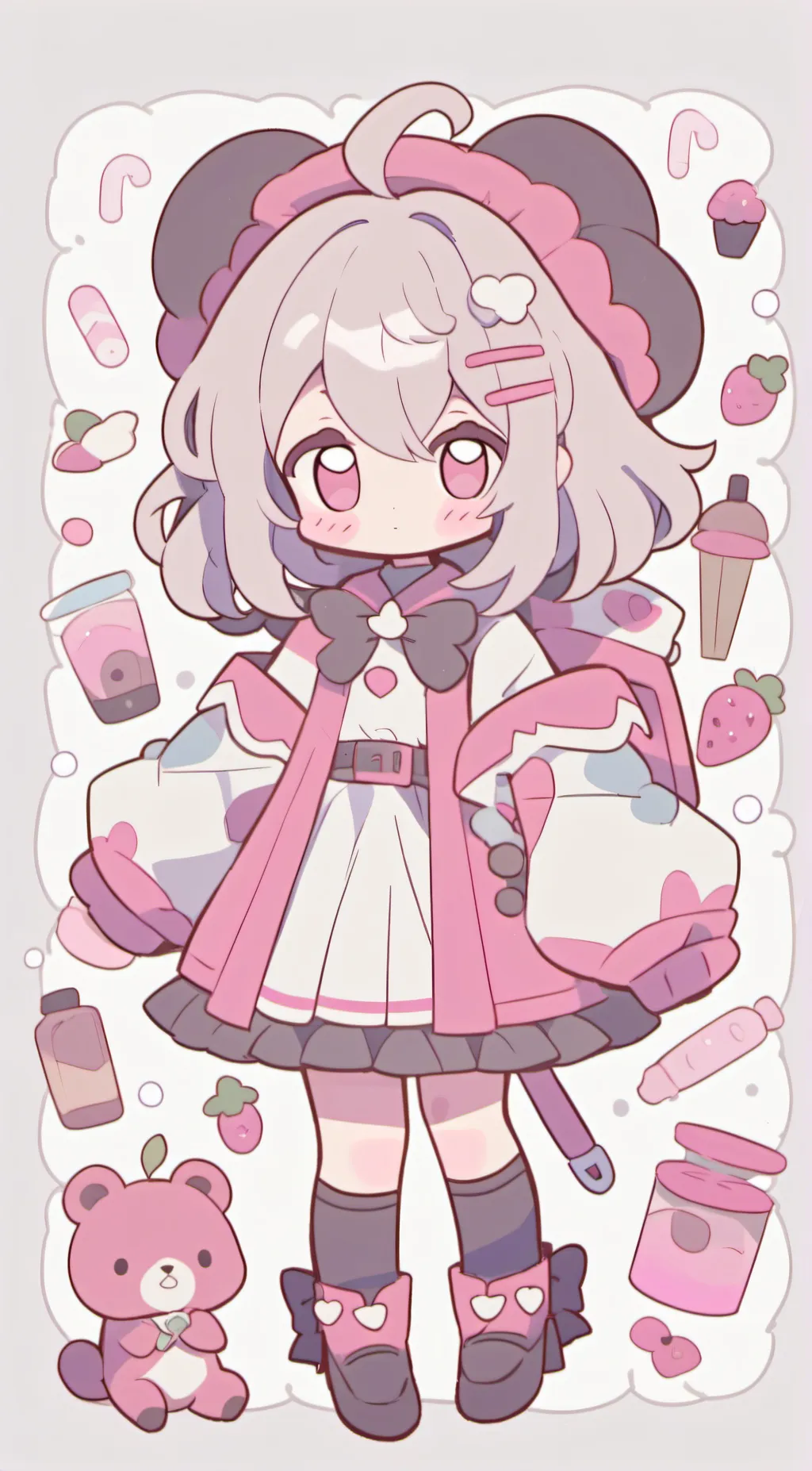 ai character: Sunflower background