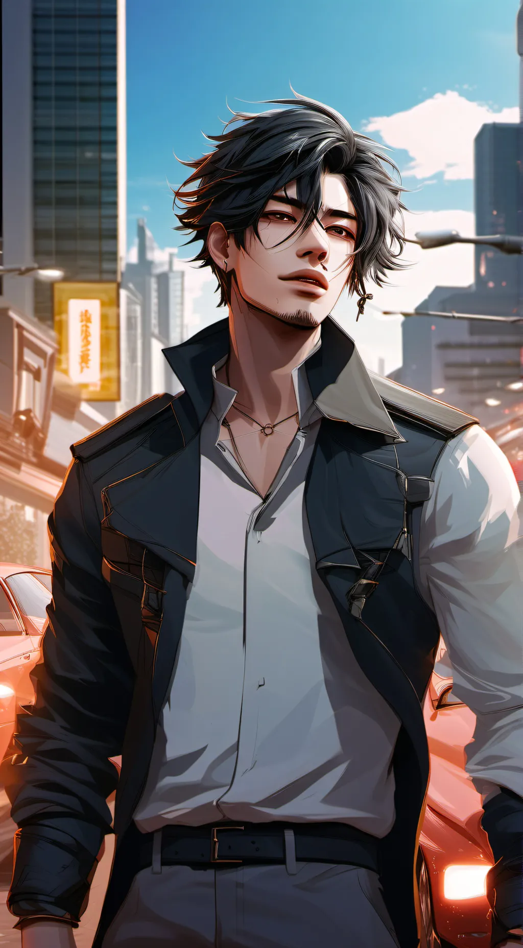 ai character: Dom background