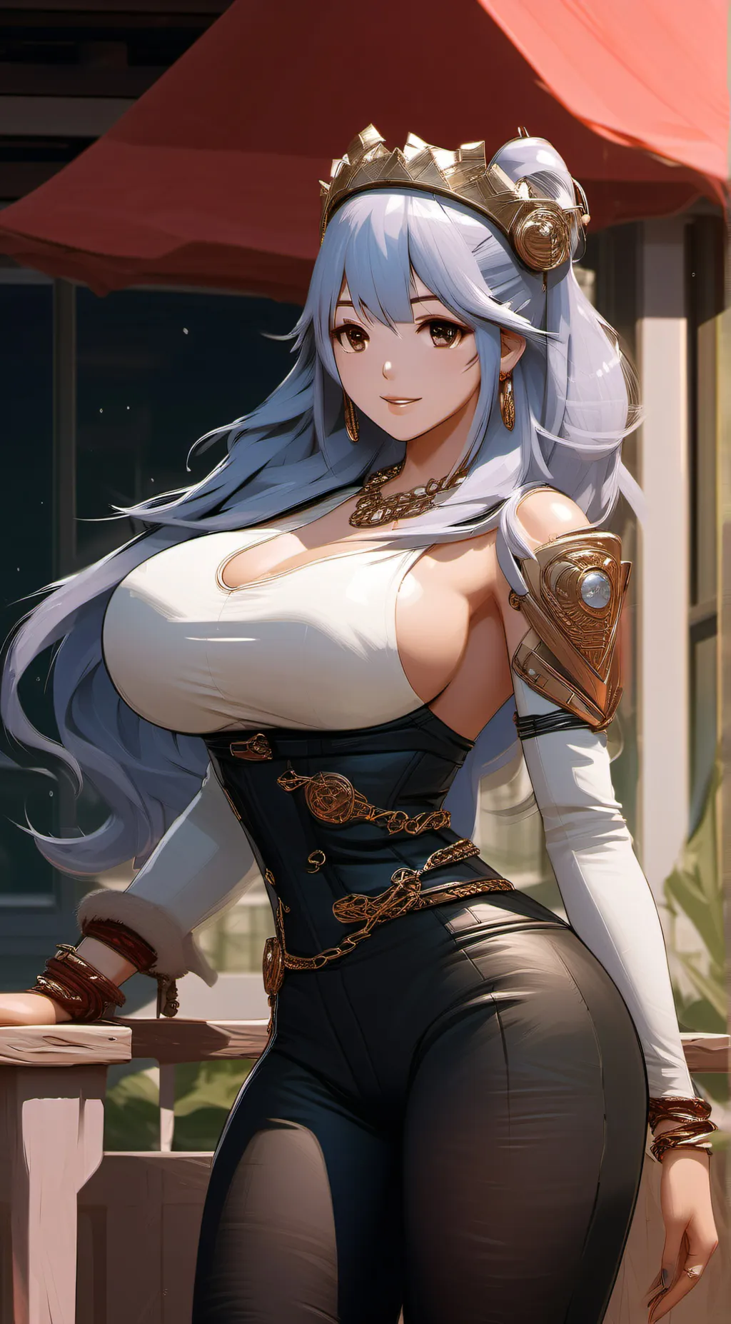 ai character: Selena background