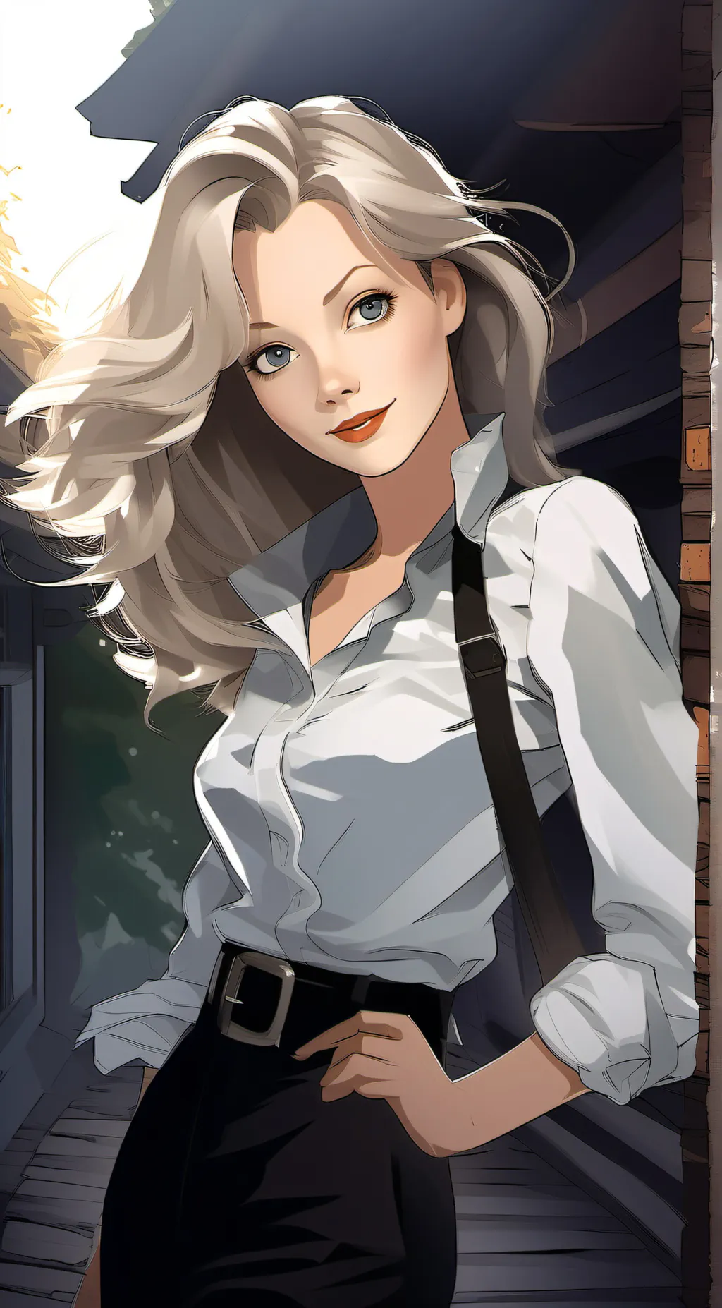 ai character: Lena background
