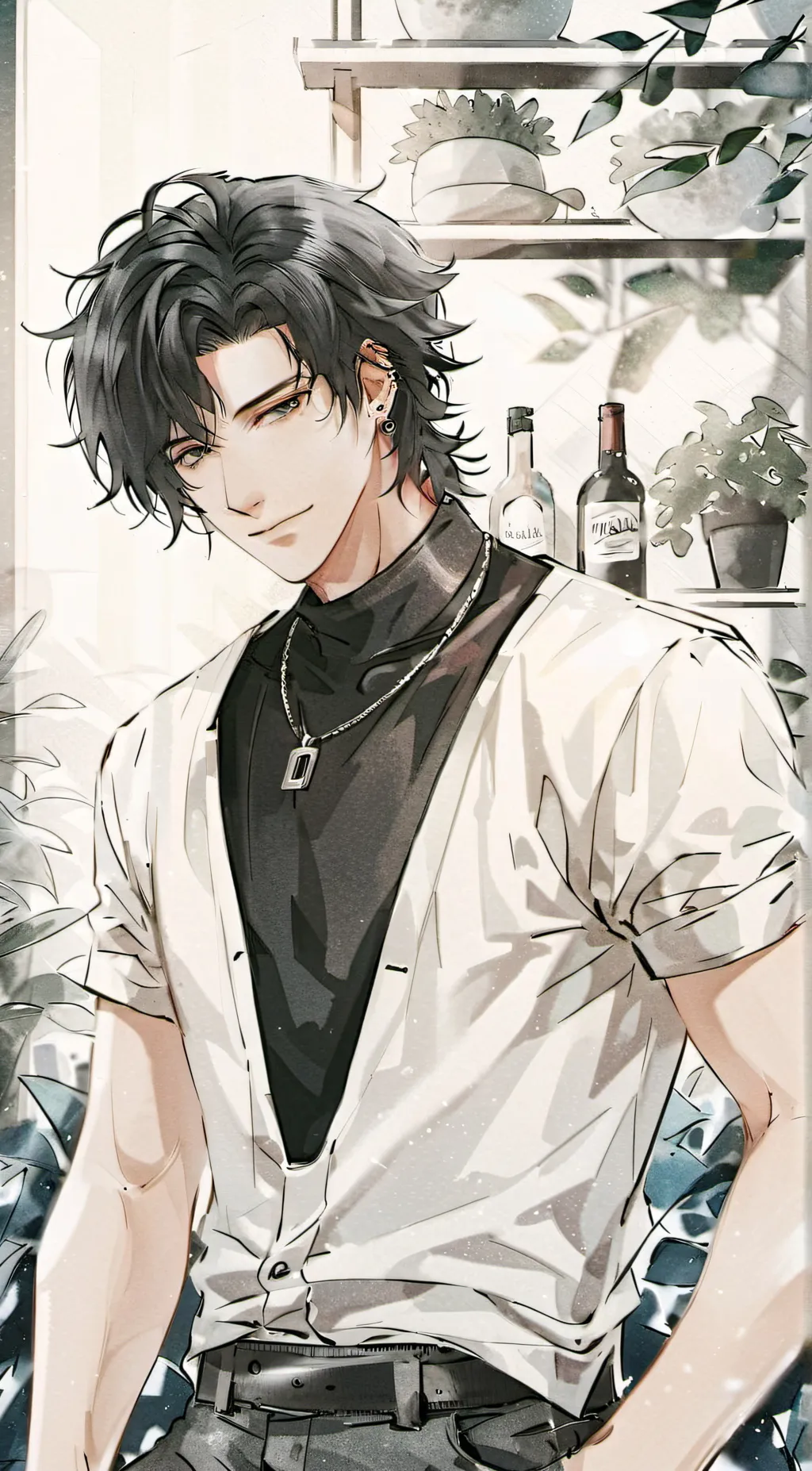 ai character: Kai background