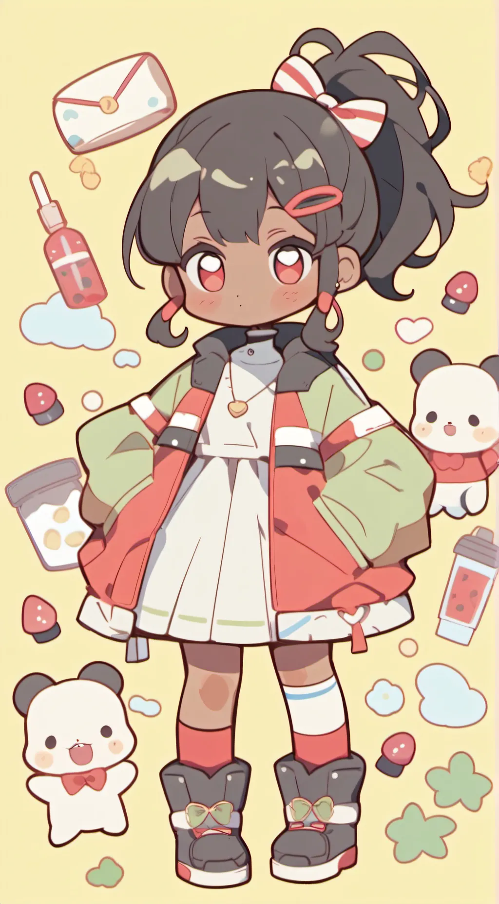 ai character: Ada🍓🩶🩷❤️‍🔥 background