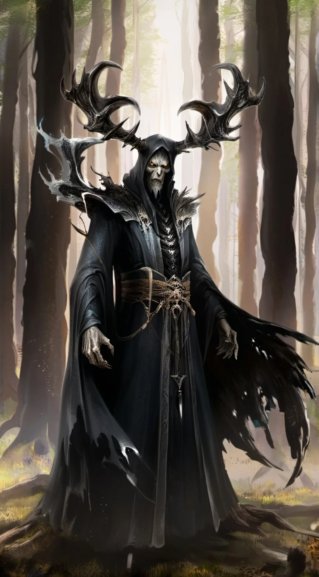 ai character: Shadow Monsters background